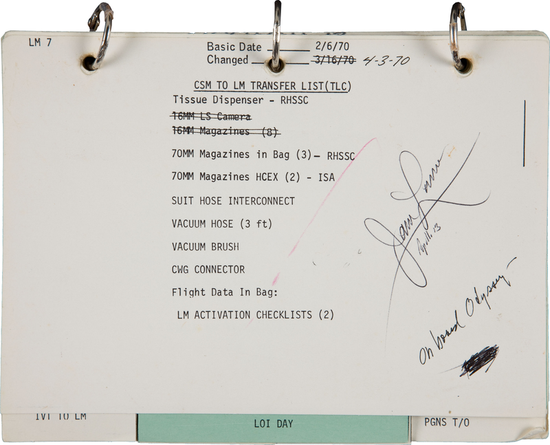 Illustration for article titled The Math That Saved Apollo 13 Just Sold for $388,375